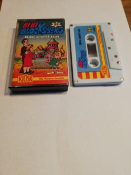 Bibi Blocksberg Folge 21 Bibi zieht um 5-fach Silber geschraubt Weiß mit Blauen Aufkleber 4.27621 CD Kiosk